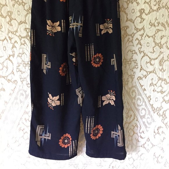 Vintage Oriental Print Pants - Picture 3 of 3